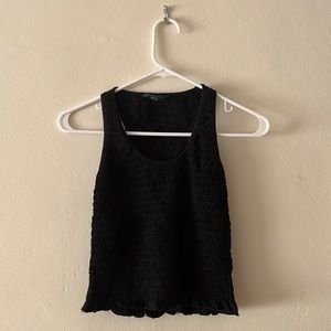 Smocked tank top
